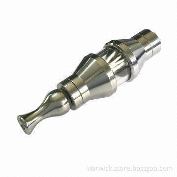 E-cigarette Transparent Tube Clearomizer, Match 510/eGo/V Battery, Environment-friendly and Durable
